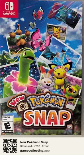 New Pokémon Snap Nintendo Switch, NTSC box front