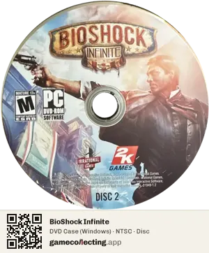 BioShock Infinite Computer, NTSC disc