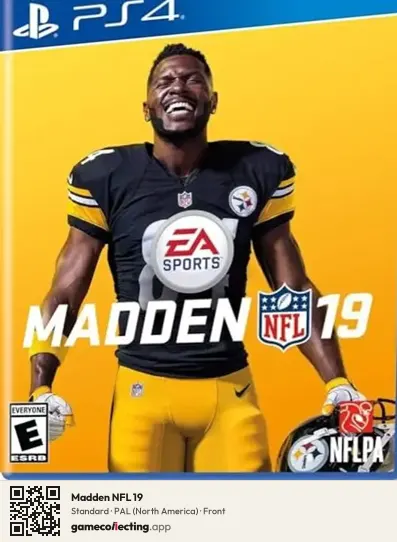 Madden NFL 19 PlayStation 4, North America box front