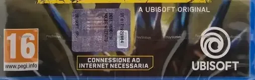 Tom Clancy's Rainbow Six Extraction, the PEGI square on its front