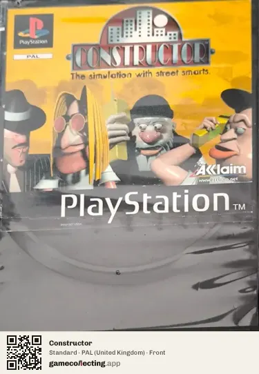 Constructor PlayStation, United Kingdom box front