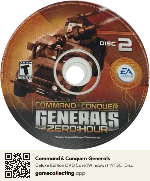 Command & Conquer: Generals Computer, NTSC disc