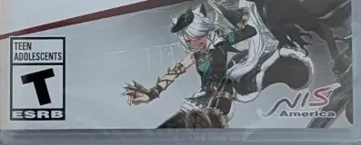 Ys IX: Monstrum Nox, the ESRB box on its front