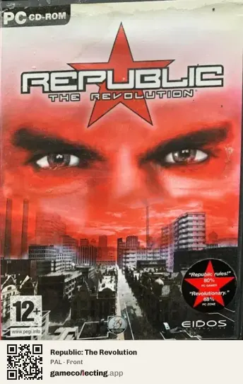 Republic: The Revolution Computer, PAL box front
