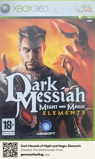 Dark Messiah of Might and Magic: Elements Xbox 360, Netherlands box front