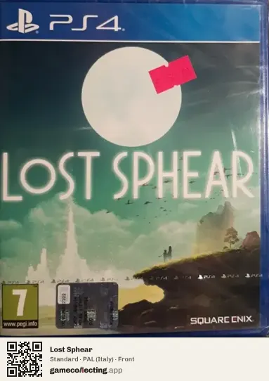 Lost Sphear PlayStation 4, Italy box front