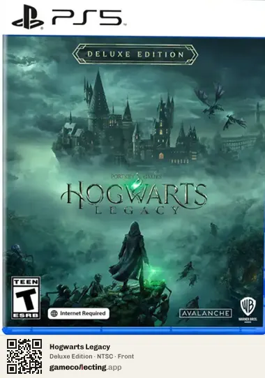 Hogwarts Legacy PlayStation 5, NTSC box front