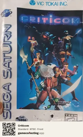 Criticom Sega Saturn, NTSC box front