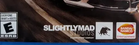Project Cars 3, the ESRB box on its front