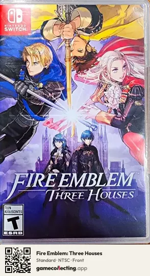 Fire Emblem: Three Houses Nintendo Switch, NTSC box front