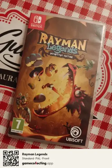 Rayman Legends Nintendo Switch, PAL box front