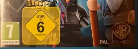 LEGO Dimensions, the USK square on its front