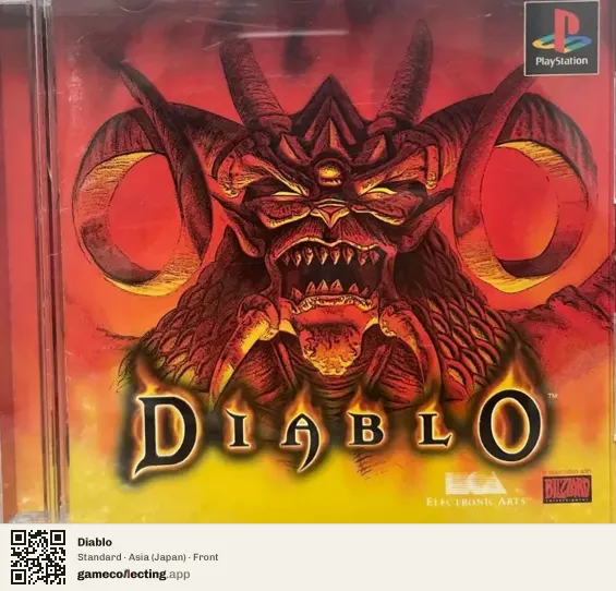 Diablo PlayStation, Asia box front