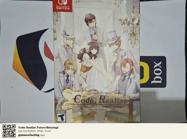 Code: Realize: Future Blessings Nintendo Switch, NTSC box front
