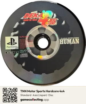 TNN Motor Sports Hardcore 4x4 PlayStation, Asia disc