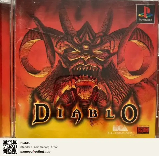 Diablo PlayStation, Asia box front