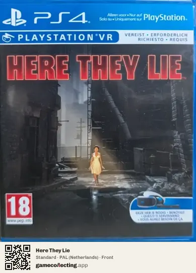 Here They Lie PlayStation 4, Netherlands box front