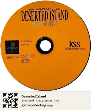 Deserted Island PlayStation, Asia disc