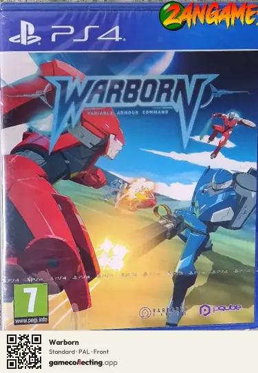 Warborn PlayStation 4, PAL box front