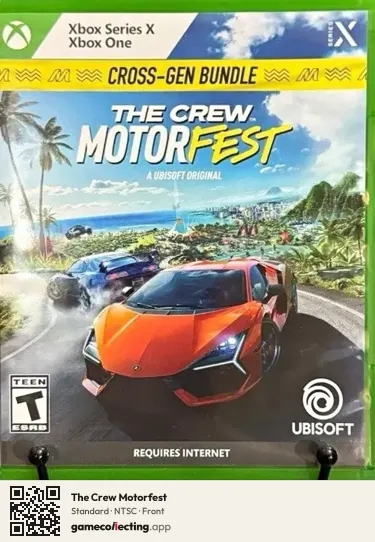 The Crew Motorfest Xbox Series X, NTSC box front