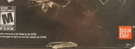 Dark Souls, the ESRB box on its front