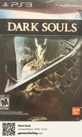 Dark Souls PlayStation 3, NTSC box front