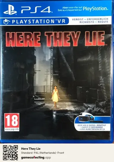 Here They Lie PlayStation 4, Netherlands box front