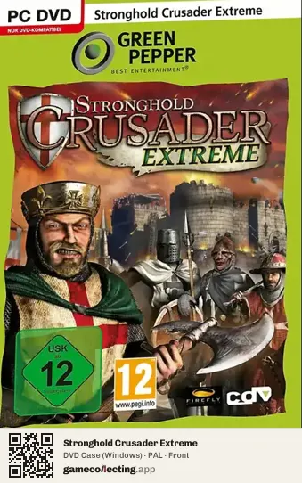 Stronghold Crusader Extreme Computer, PAL box front