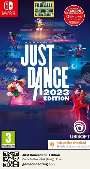 Just Dance 2023 Edition Nintendo Switch, Italy box front
