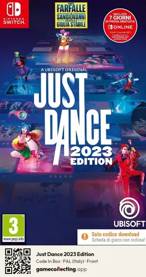 Just Dance 2023 Edition Nintendo Switch, Italy box front