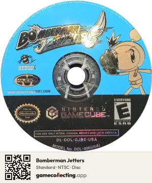 Bomberman Jetters Nintendo GameCube, NTSC disc