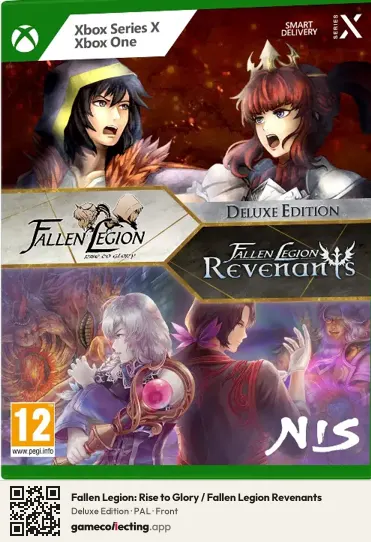Fallen Legion: Rise to Glory / Fallen Legion Revenants Xbox Series X, PAL box front