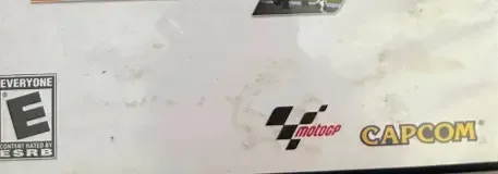 MotoGP 07, the ESRB box on its front
