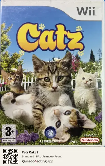 Petz Catz 2 Nintendo Wii, France box front