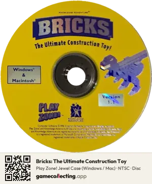 Bricks: The Ultimate Construction Toy Computer, NTSC disc