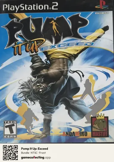 Pump It Up: Exceed PlayStation 2, NTSC box front