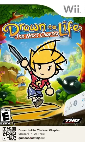 Drawn to Life: The Next Chapter Nintendo Wii, NTSC box front