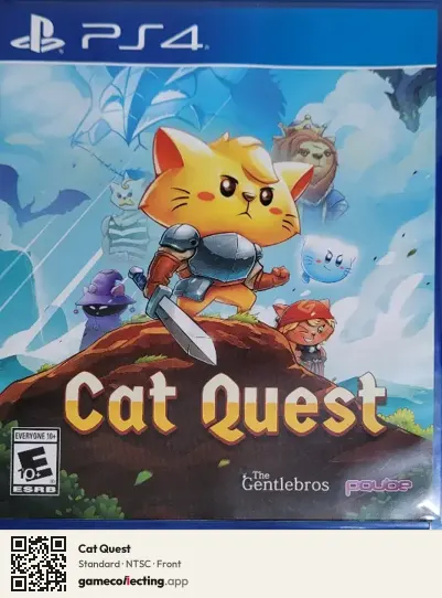 Cat Quest PlayStation 4, NTSC box front