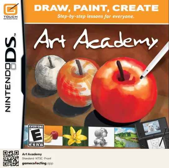 Art Academy Nintendo DS, NTSC box front