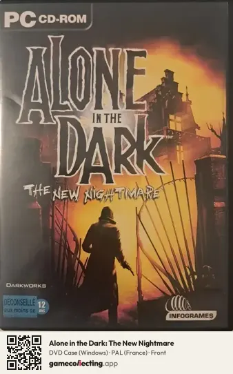 Alone in the Dark: The New Nightmare Computer, France box front