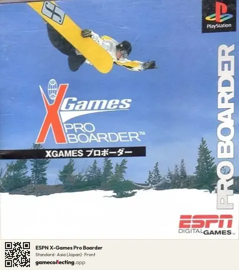ESPN X-Games Pro Boarder PlayStation, Asia box front