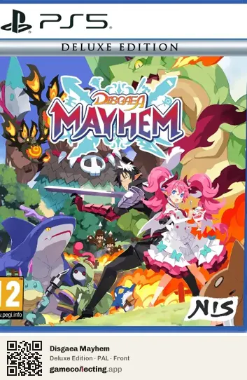 Disgaea Mayhem PlayStation 5, PAL box front
