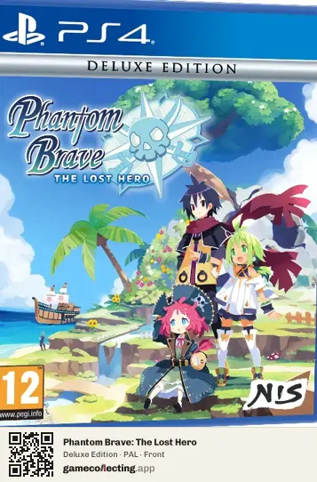 Phantom Brave: The Lost Hero PlayStation 4, PAL box front