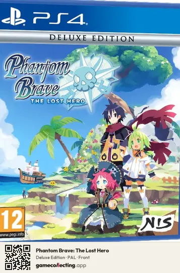 Phantom Brave: The Lost Hero PlayStation 4, PAL box front