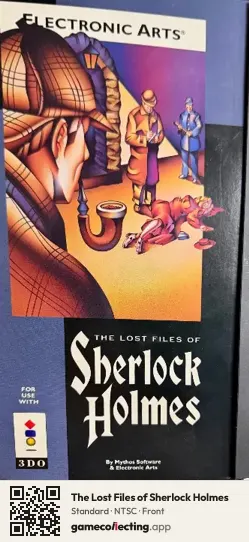 The Lost Files of Sherlock Holmes 3DO Interactive Multiplayer, NTSC box front