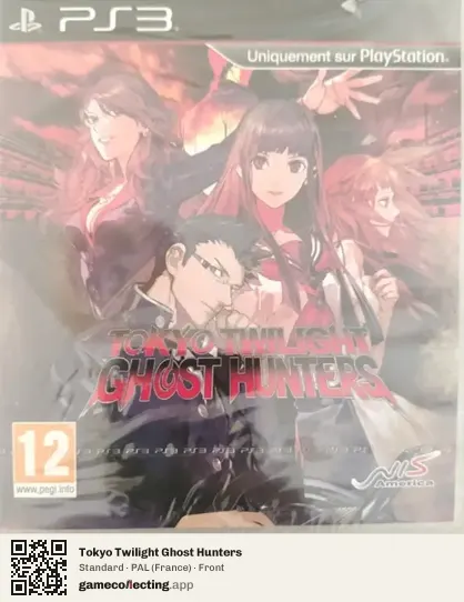 Tokyo Twilight Ghost Hunters PlayStation 3, France box front