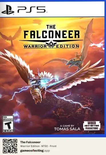 The Falconeer PlayStation 5, NTSC box front