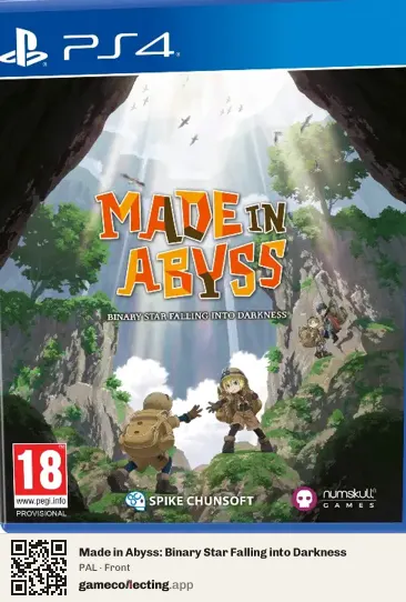 Made in Abyss: Binary Star Falling into Darkness PlayStation 4, PAL box front
