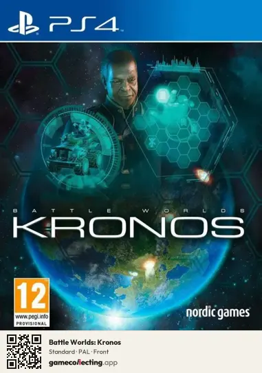 Battle Worlds: Kronos PlayStation 4, PAL box front