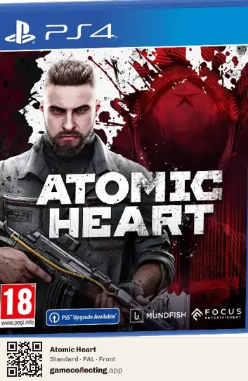 Atomic Heart PlayStation 4, PAL box front